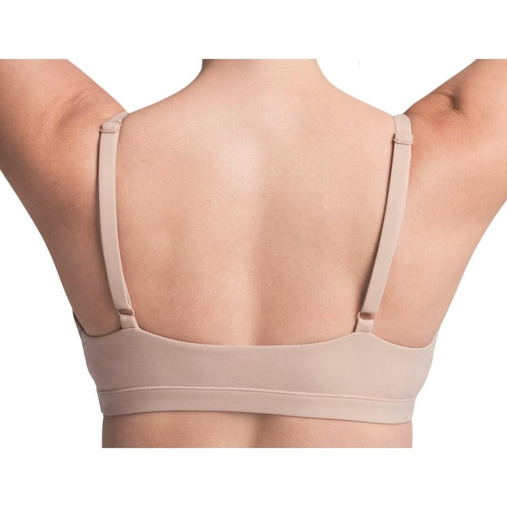 Skims Fits Everybody Triangle Bralette Mica Tan BR-TRI-9200 XS - Picture 3 of 4